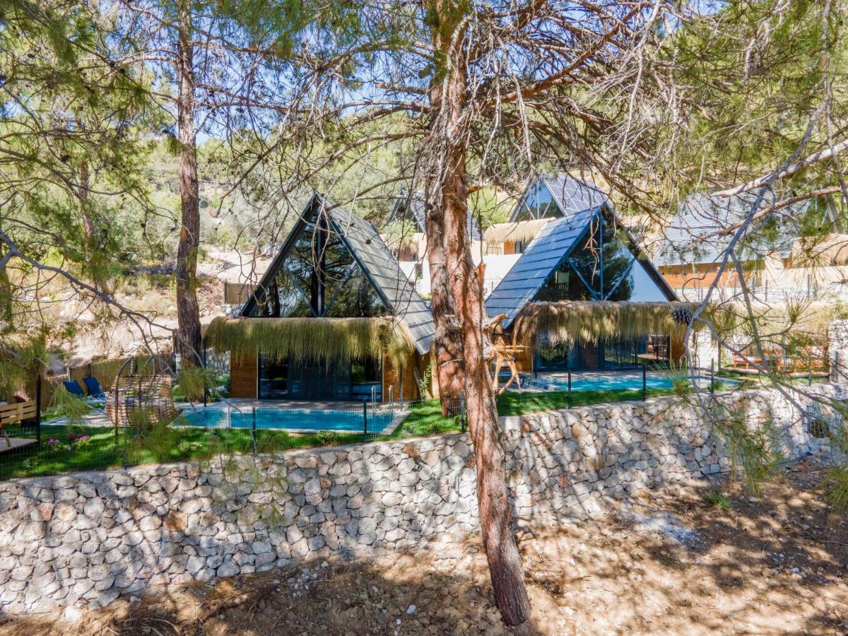 Вилла Sea Hill Faralya Фетхие Экстерьер фото